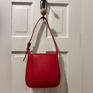 Red Zara handbag